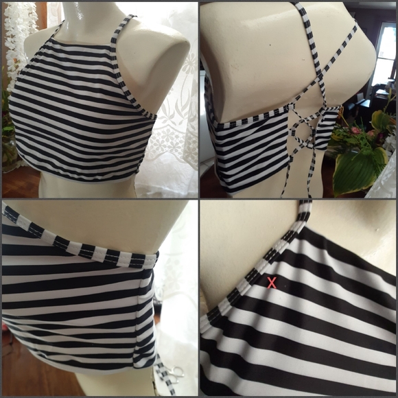 NWT {2 Bikini Tops} Shekini Large - Picture 14 of 16